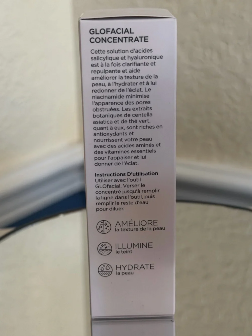 BeautyBio GloFacial Concentrate NIB Sealed a clarifying & plumping serum